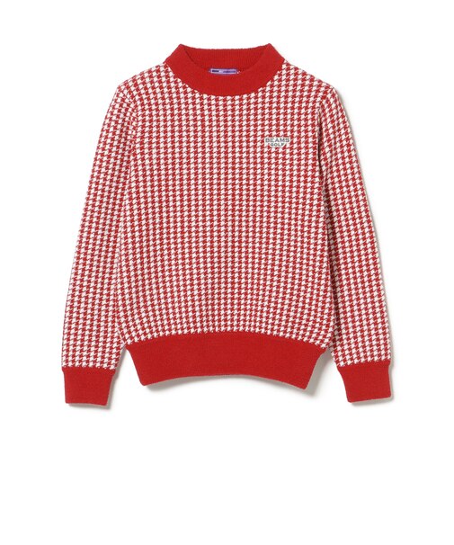 PURPLE LABEL / 千鳥ジャカード ニット プルオーバー