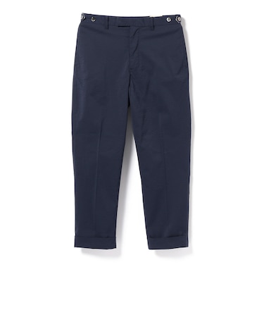 BEAMS PLUS / COOLMAX（Ｒ）シアサッカー アイビートラウザーズ アンクルカット