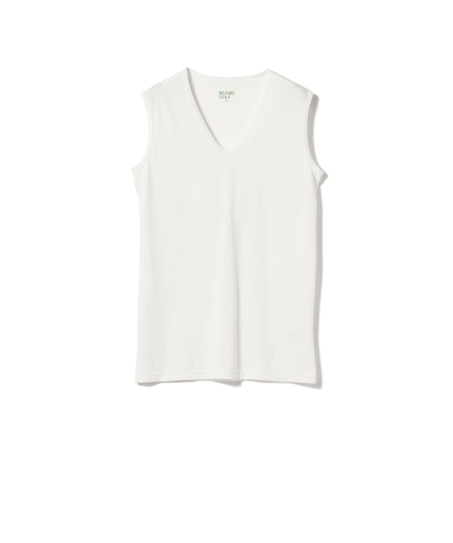 〈MEN〉 × FREEZE TECH / Vネック ノースリーブ 2(UVカット)