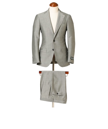 DORMEUIL モヘヤウール ソリッド スーツ