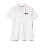 〈WOMEN〉ORANGE LABEL / 裏襟ジャカードロゴ ポロシャツ