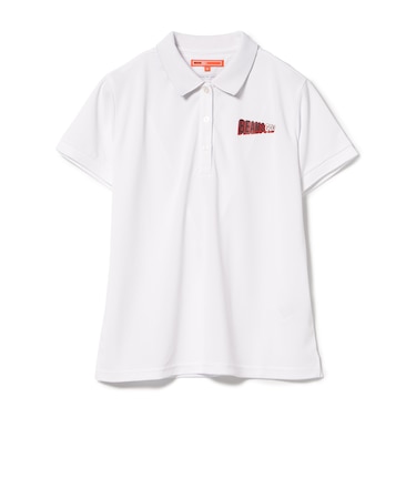 〈WOMEN〉ORANGE LABEL / 裏襟ジャカードロゴ ポロシャツ