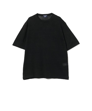 【別注】MORGANO / リネンコットン クルーネック ニットTシャツ