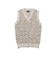V-Neck Vest ”KASURI” Jacquard
