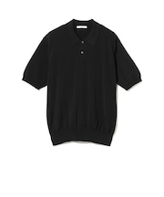 【別注】SLOANE / コットン ニット ポロシャツ