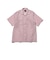 Open Collar Nylon Airy Plaid
