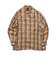 Open Collar Sashiko Ombre