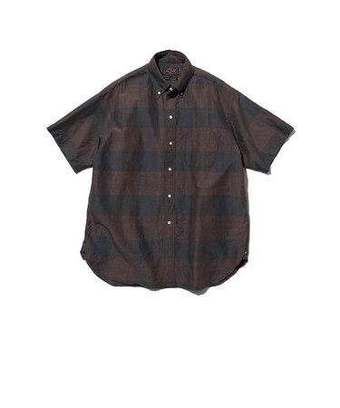 B.D. Classic-fit COTTON Linen Cord Check
