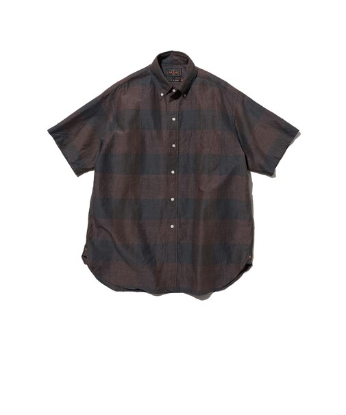 B.D. Classic-fit COTTON Linen Cord Check