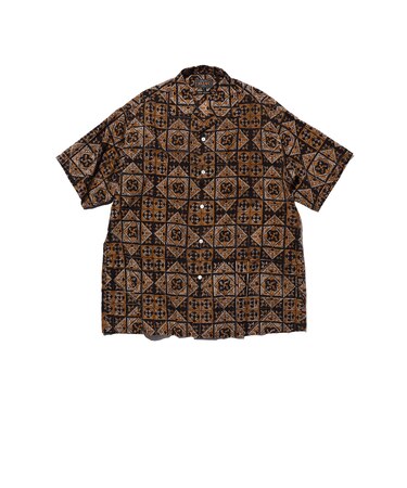 Open Collar Block Print 4
