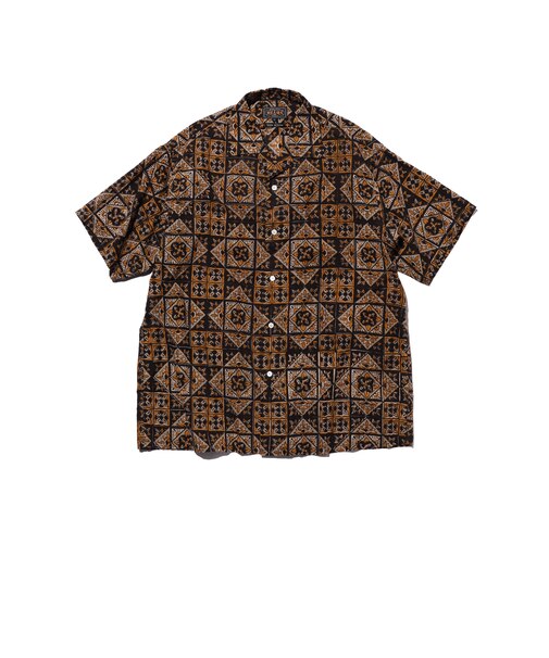 Open Collar Block Print 4
