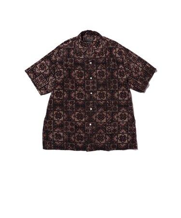 Open Collar Block Print 4