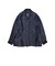 Open Collar Cupro Dot Pattern