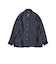 Open Collar Cupro Dot Pattern