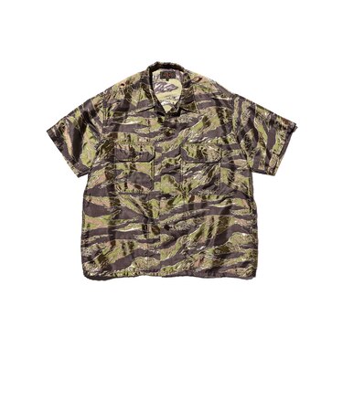 MIL-SHT Tiger Stripe Mesh Jacquard