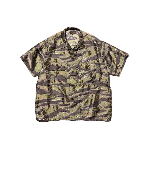MIL-SHT Tiger Stripe Mesh Jacquard