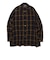 Open Collar Ombre Plaid