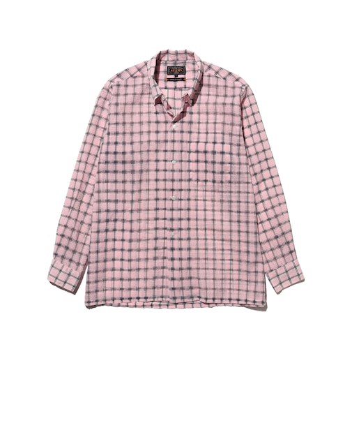 Open B.D. Nylon Airy Plaid