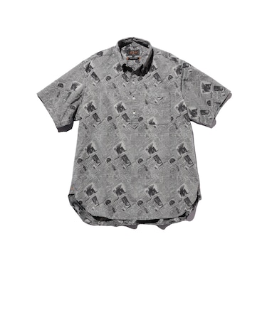 B.D. Pullover Classic-fit Newspaper Jacquard