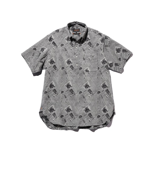 B.D. Pullover Classic-fit Newspaper Jacquard