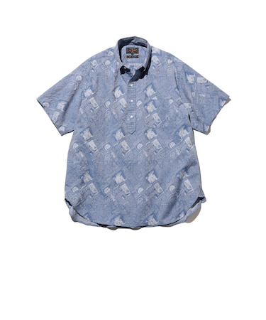 B.D. Pullover Classic-fit Newspaper Jacquard