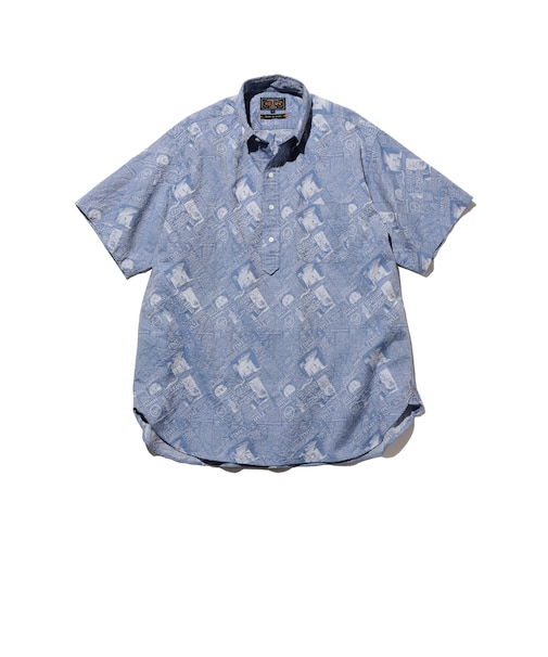 B.D. Pullover Classic-fit Newspaper Jacquard