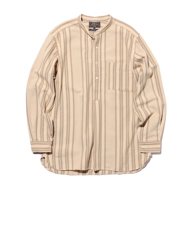 Band Pullover Indian Oxford Stripe