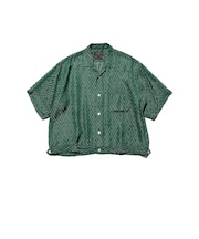 Cabana-SHT Cupro Zigzag Pattern