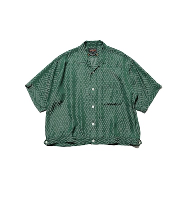 Cabana-SHT Cupro Zigzag Pattern