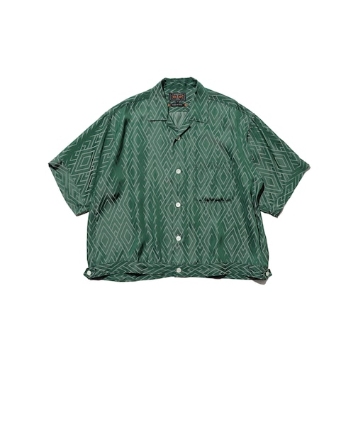 Cabana-SHT Cupro Zigzag Pattern