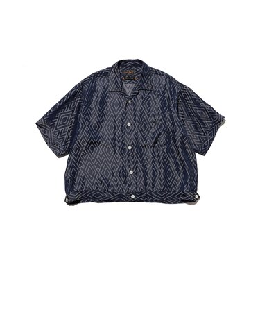 Cabana-SHT Cupro Zigzag Pattern