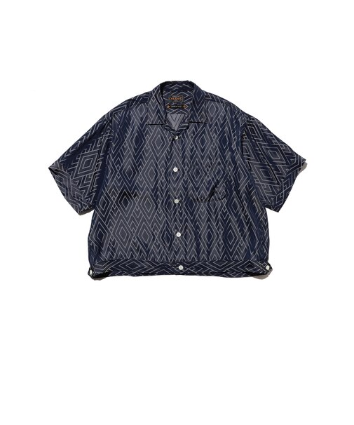 Cabana-SHT Cupro Zigzag Pattern
