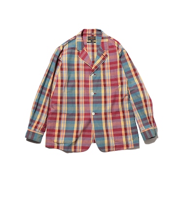 4B Cuffs Jacket Heavy Madras