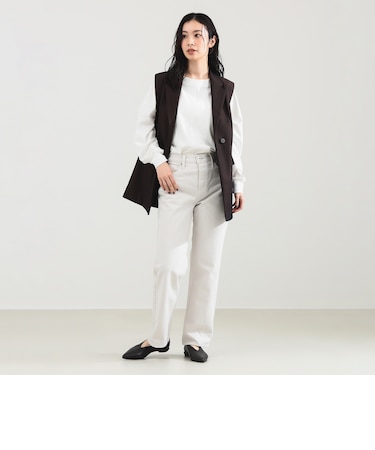upper hights / THE CECILIE BONE デニムパンツ