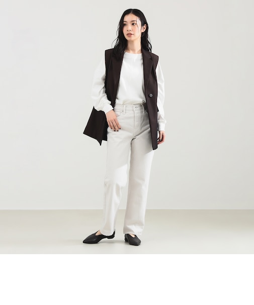 upper hights / THE CECILIE BONE デニムパンツ