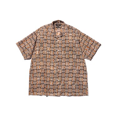 Open Collar Block Print 3