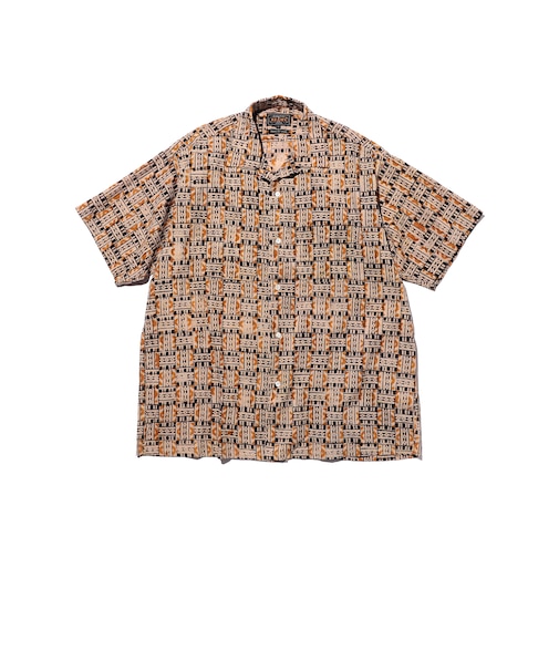 Open Collar Block Print 3