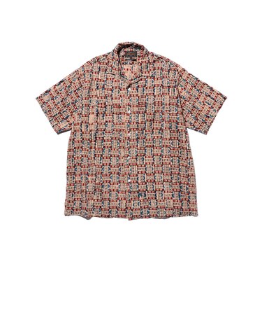 Open Collar Block Print 3