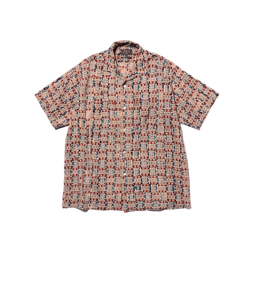 Open Collar Block Print 3