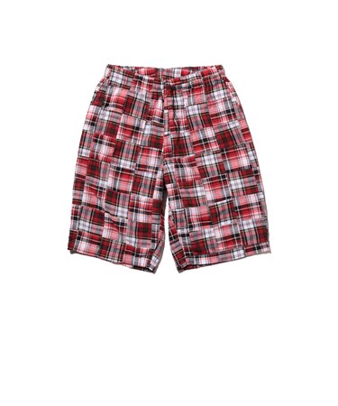 Easy Shorts Patchwork Madras