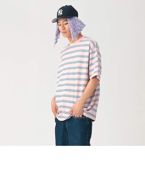 ルーズ ボーダー Tシャツ