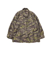 MIL Fatigue Jacket Tiger Stripe Mesh Jacquard