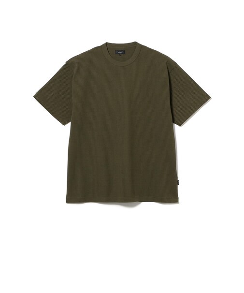ストレッチ ワッフル Tシャツ【リラックスフィット】