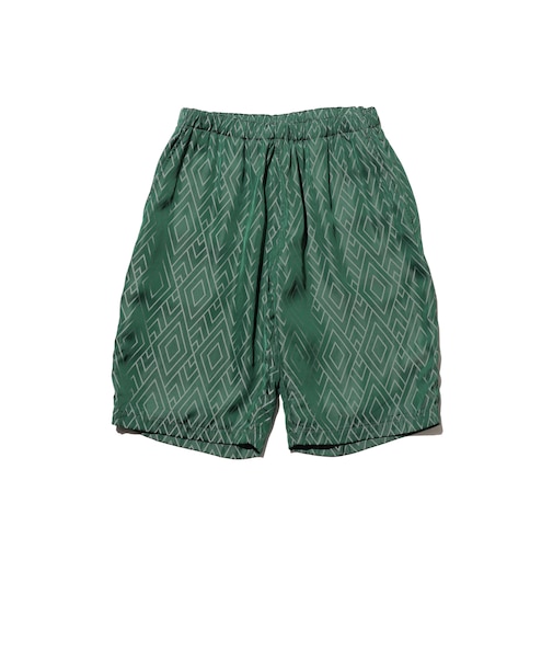 Easy Shorts Cupro Diamond Pattern