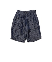Easy Shorts Cupro Diamond Pattern