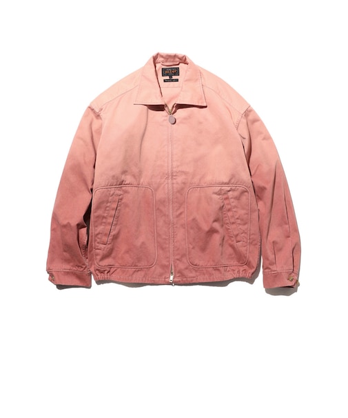 Short Blouson Gradation Print