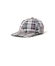 6 Panel Regimental Strap Madras PW