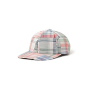 6 Panel Regimental Strap Madras PW