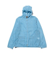 Swing Jacket Hoodie Nylon Airy Plaid