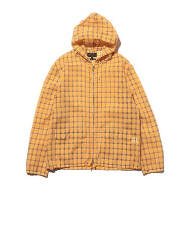 Swing Jacket Hoodie Nylon Airy Plaid